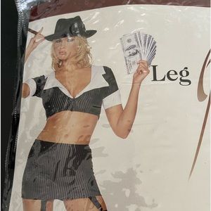 🔥 Fantasy 2pc Gangster Girl Outfit